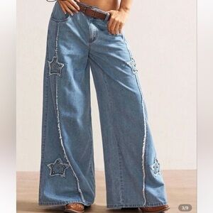 Star lit Rebel Star Jeans NWOT